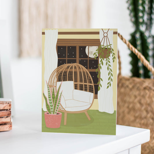 Cozy Night In Greeting Card