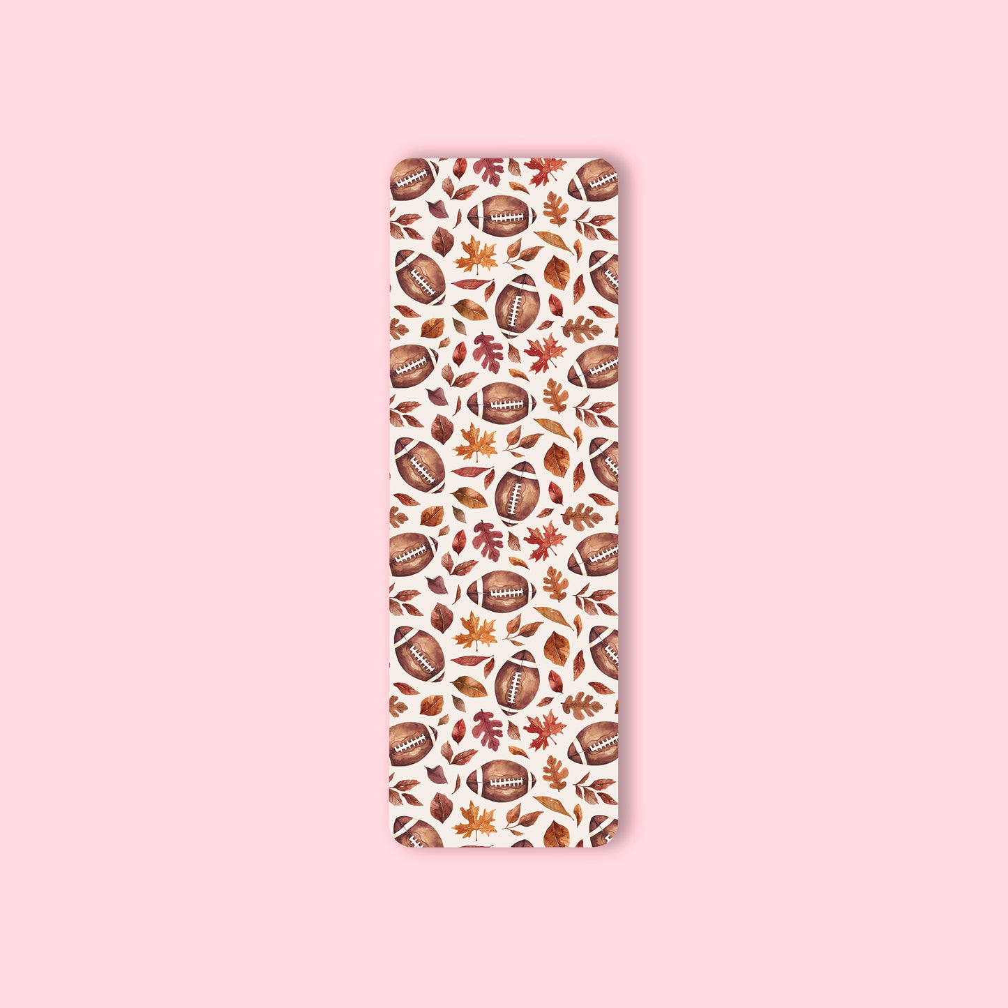 Fall Football Bookmark