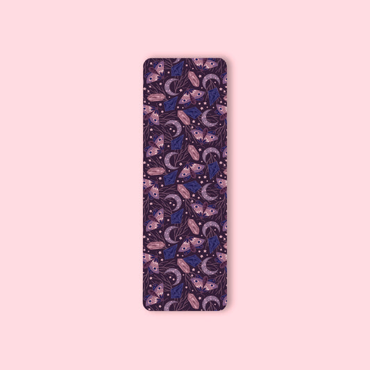 Purple Moth Bookmark