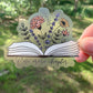 CLEAR One More Chapter Sticker, 3.5 x 2.67 in